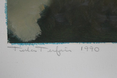 ACEITE SOBRE PAPEL TULA TELFAIR - Imagen 3 de 12