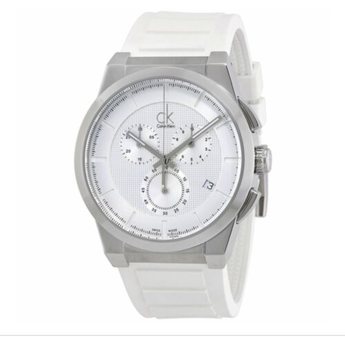 Calvin Klein K2S371L6 Dart Men's Chronograph Quartz Watch - Afbeelding 1 van 4