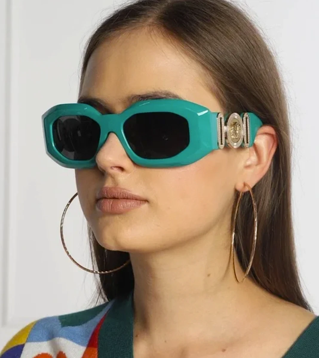 Green versace cheap sunglasses