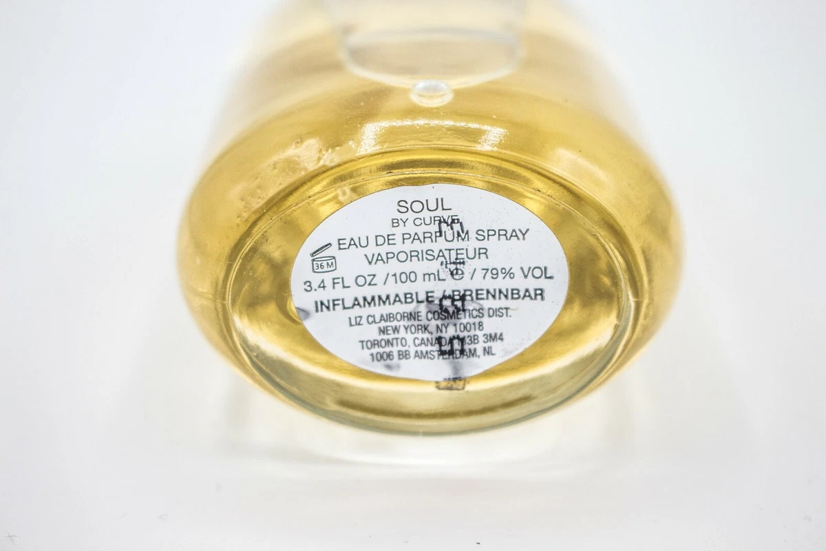 Curve Soul Perfume Liz Claiborne 3.4 Oz 100 ml EDP Eau De Parfum