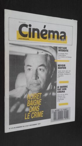 Magazine Weekly Cinema No 418 The 2 To 9 Decembre 87 - Picture 1 of 1