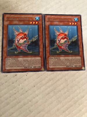 2 ocean s keeper 1st edition rare LP to MP yu-gi-oh gaming cards cscan