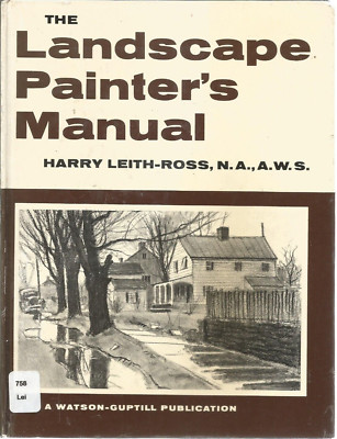The Landscape Painters Manual by Harry Leith-Ross (1961, Hardcover) RARE VG