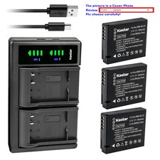 Kastar Battery LTD2 USB Charger for Leica BP-DC10 BC-DC10 Leica D-Lux 5 D-Lux 6