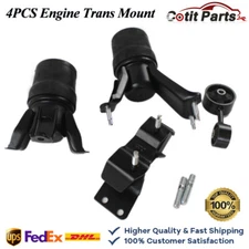 Engine Motor & Auto Transmission Mount 4X for 1997-2001 Toyota Camry Solara 2.2L