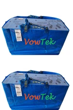 2 NEW LARGE IKEA FRAKTA REUSABLE TOTE FOR SHOPPING LAUNDRY GROCERY STORAGE BAG