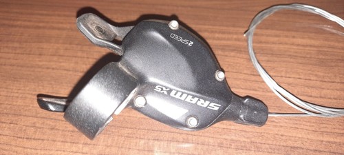 SRAM X5 2 Speed Left Shifter, Black - Picture 2 of 5