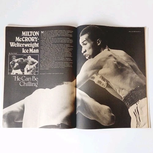 KO MAGAZINE RAY MANCINI BOXING HOFer COVER JULY 1982 POSTER INSIDE - 画像11/12