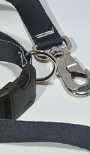 solid GRAY DOG collar / leash matched set - 1.00 inch quality polyesterUSA MADE