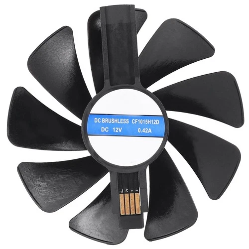 95Mm CF1015H12D DC12V Video Card Cooler Cooling Fan Replace for Sapphire 3218