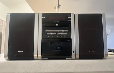 Sony CMT-DV2D DVD radio casette tape and cd Micro Component System with Remote