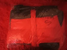 milano Di Rouge patent leather puffer coat