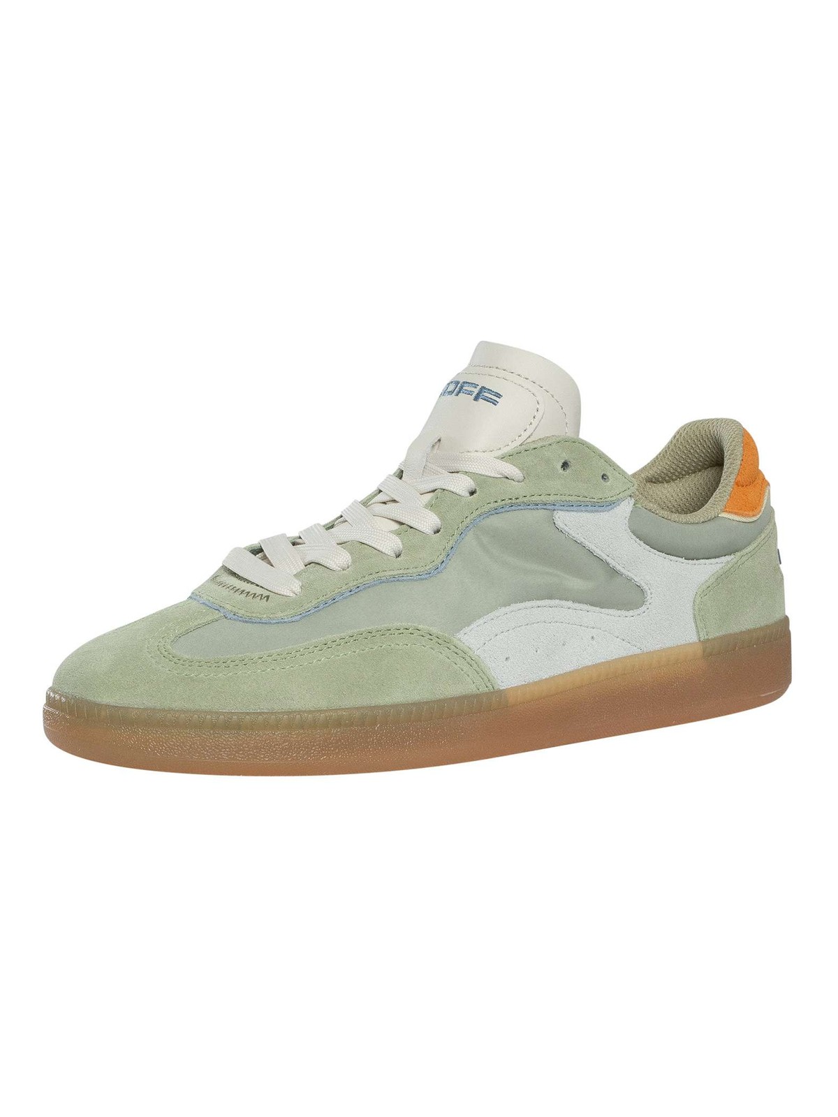 HOFF Park Suede Trainers, Sage Green - 9 UK