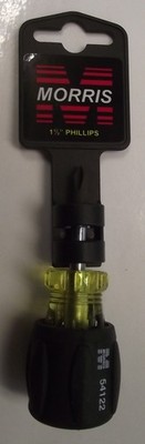 Morris 54122 #2 Phillips Mag Tip Cushion Grip Screwdriver 3-1/2'' Length