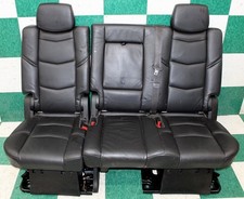 16 Escalade Lwb Black Leather Rear Heated Bench Seat Assembly Oem Factory Seats