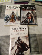 Assasins Creed Book Bundle Black Flag, Underworld, Renaissance Vgc