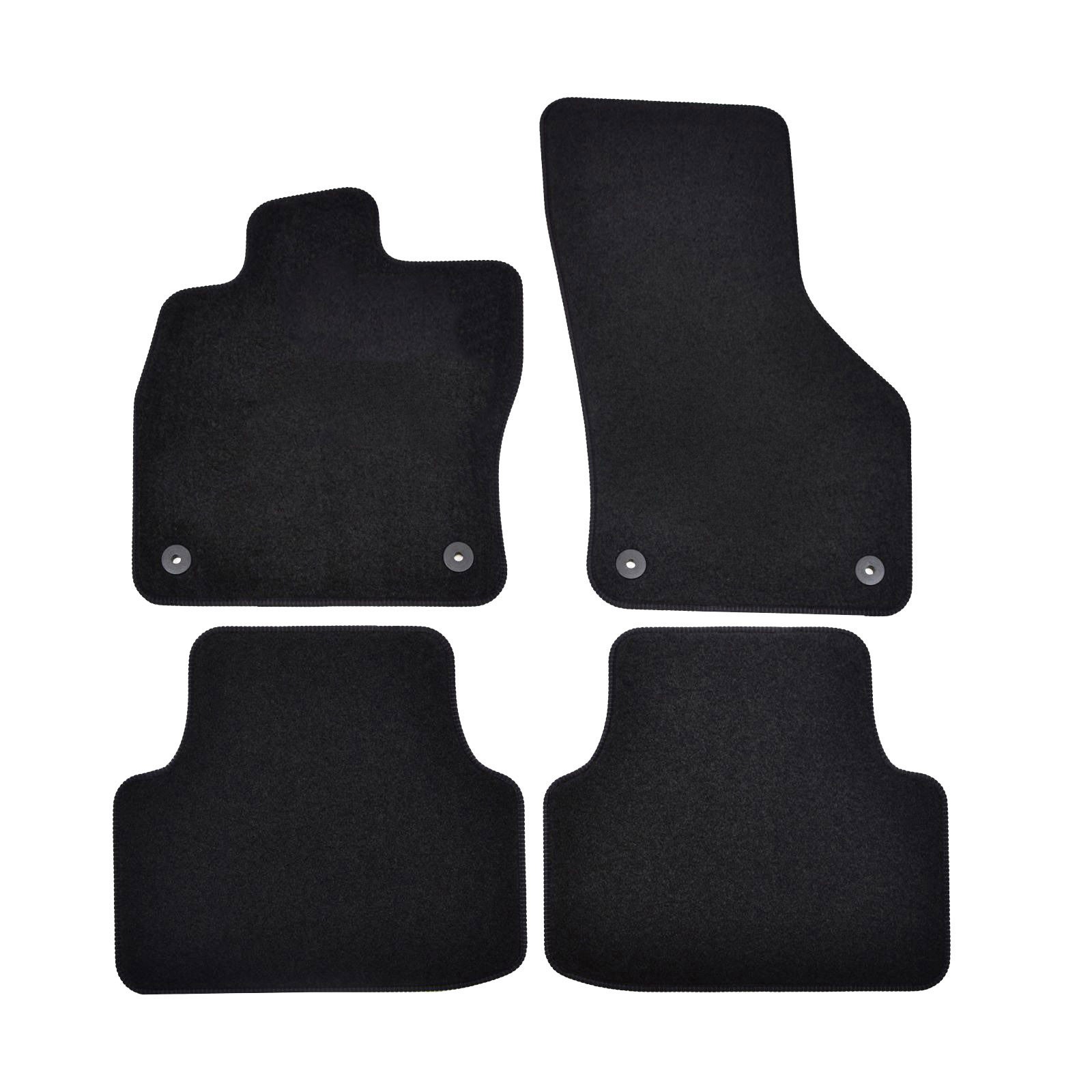 Tapis de sol Seat Leon 4 velours de prestige avec finition sur mesure pour intérieur soigné