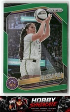 2025 Panini Prizm WNBA #78 Alissa Pili Green Prizms