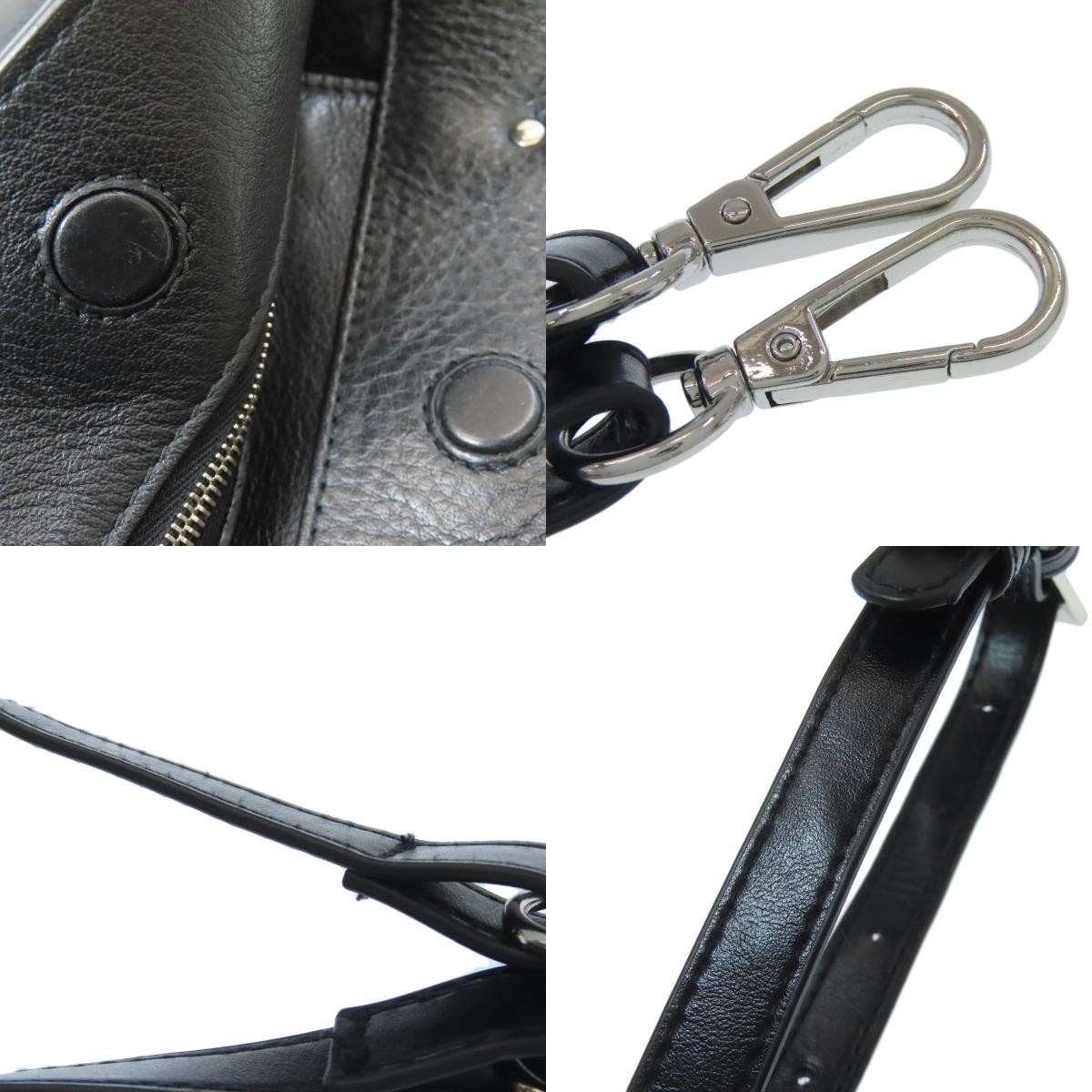 BALENCIAGA 370926 Paper 2WAY Handbag Leather  Ladies [Used] thumbnail 21