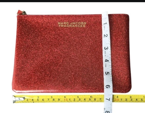 NWOT Marc Jacobs Daisy Pouch in red glitter 9 × 6.5  - Image 4 of 4