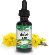 Nature's Answer Mullein Herb - Mullein Leaf Extract for Lungs - Alcohol Free, No