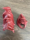 Vintage Battle Cat Head Gear & Saddle 1981 He-Man HOTU Collectible Pieces
