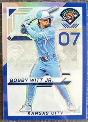 2025 Panini Prospect Edition - Bobby Witt Jr. #97 Blue Prizm /149 Color Match