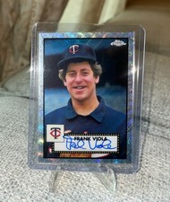 2021 Topps Chrome Platinum Anniversary Auto Frank Viola TWINS