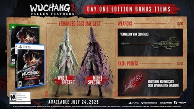 WUCHANG: Fallen Feathers Day One 1 Edition Xbox Series X Game US Version ON SALE