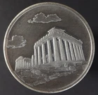 LuckyRips World Tour TD Mint Parthenon 3/4 oz .999 Silver Round No Reserve!!!