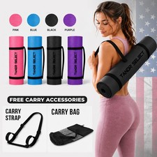 Thick72" x 24" x 6mm Yoga Mat Exercise Gym Fitness