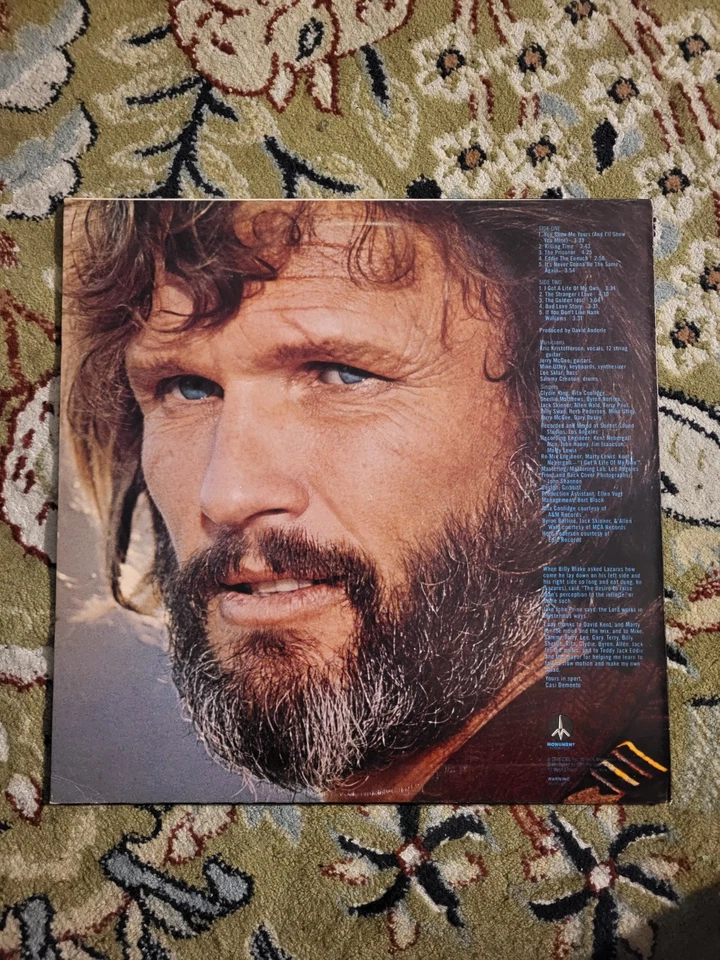 Kris Kristofferson - Surreal Thing Vinyl LP Record Album PZ 34254 EXC - Image 2 of 4