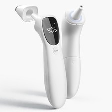 Touchless Thermometer, Digital Forehead Thermometer for Adults with Fever Ala...