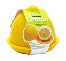 Lemon Fresh Saver Pod Yellow Food Storage Container BPA Free Dishwasher Safe