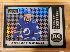 2018-19 O-Pee-Chee Platinum - Retro Anthony Cirelli #R-79 Houndstooth /25