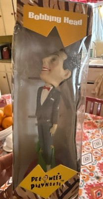 PEE WEE HERMAN Bobble Head New In Box 2000 Paul Reubens Bobbing Head Playhouse