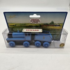 Vintage Thomas The Tank Engine Edward Blue Engine  Tender 1994 Britt Allcroft