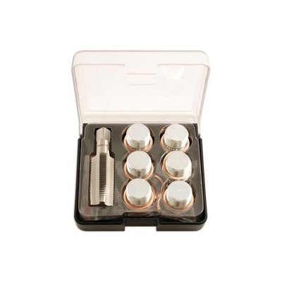 TecTake Kit di riparazione per vite di scarico dell’ olio tappi coppa