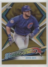 2019 Topps Chrome Future Stars Gold Refractor 23/50 David Bote #FS-4 n1u