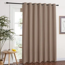 NICETOWN Blackout Blinds for Patio Door - Sliding Door Insulated Blackout Cur...