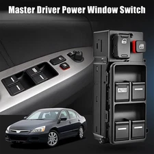 Master Power Window Door Control Switch Driver Left For Honda Accord Jotijlrrkib