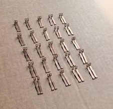 50 Pcs Pick up Shoes for HO Slot Cars Aurora T-Jet & AW ThunderJet Pure Copper
