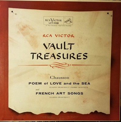 Ernest Chausson, Gladys Swarthout, Pierre Monteux, RCA Victor Symphony Orchestra