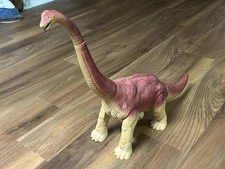 Vintage 1987 Definitely Dinosaurs Brontosaurus Ultrasaurus Playskool Figure 32”