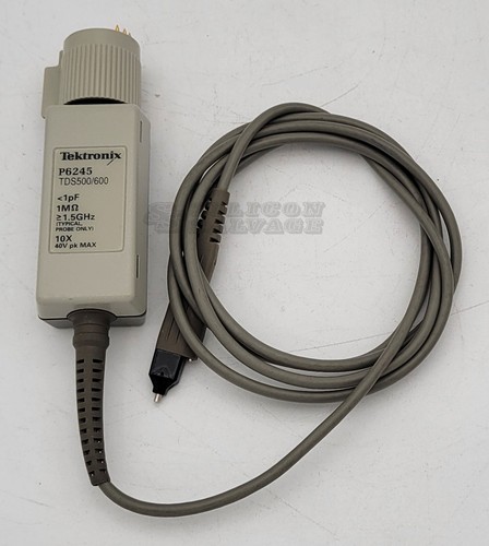 Tektronix P6245 TDS500/600 1.5GHz 10X Oscilloscope Probe 40V MAX 1pF