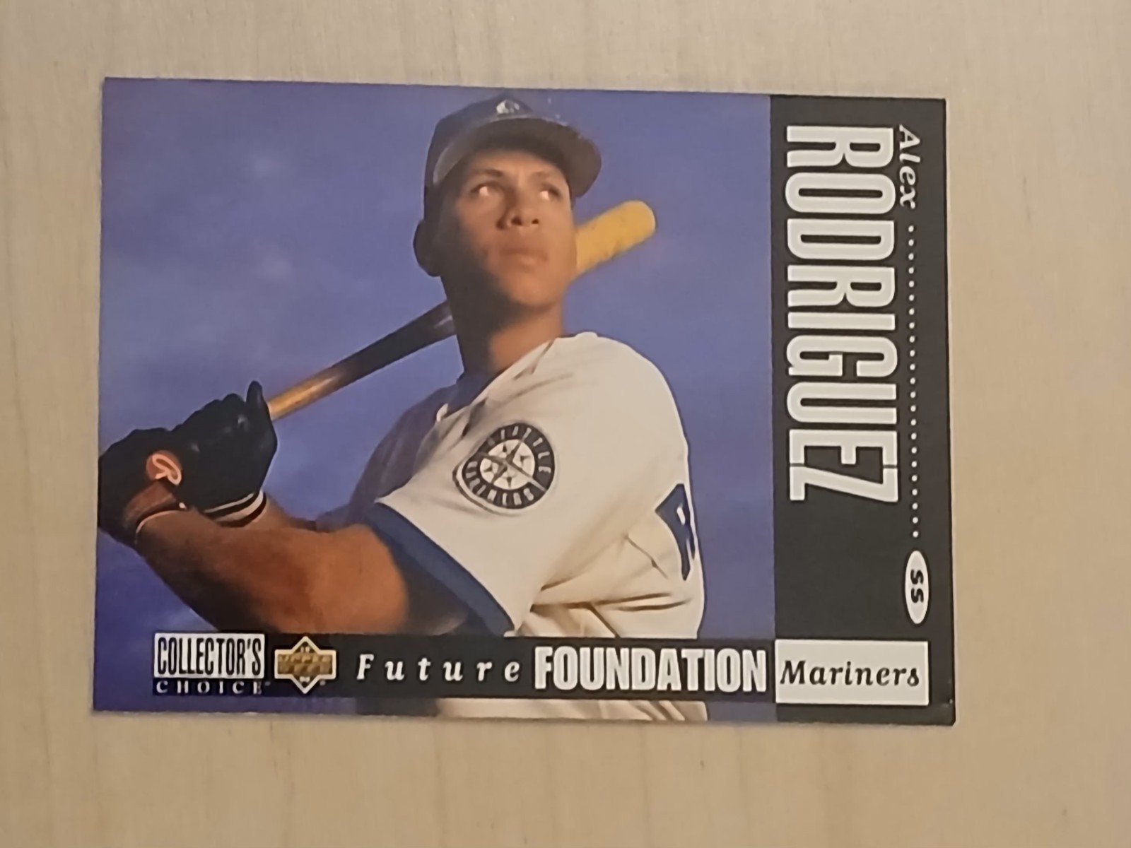 1994 Collector's Choice #647 Alex Rodriguez Rookie "Future Foundation"