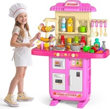 Light  Sound Kitchen Playset for Kids, Ages 2-6, Pretend Play Toys