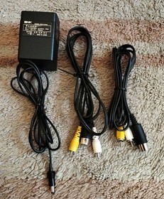 SNK Neo Geo AES NEO-0 Console Complete Set Black Tested Used With Box & Software