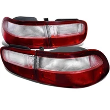 Spec-D Tuning LT-CV92RPW-RS Civic Coupe & Sedan Tail Lights for 92 to 95 Hond...