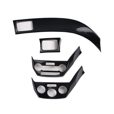 For Subaru Forester 2008-2012 RHD ABS Carbon Fiber Accessories Car Stickers